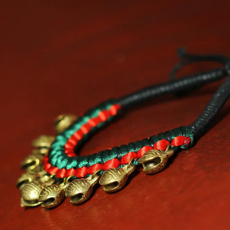 14 Designs Ethnic Jewelry Handmade Braided Vintage Ethnic Anklets