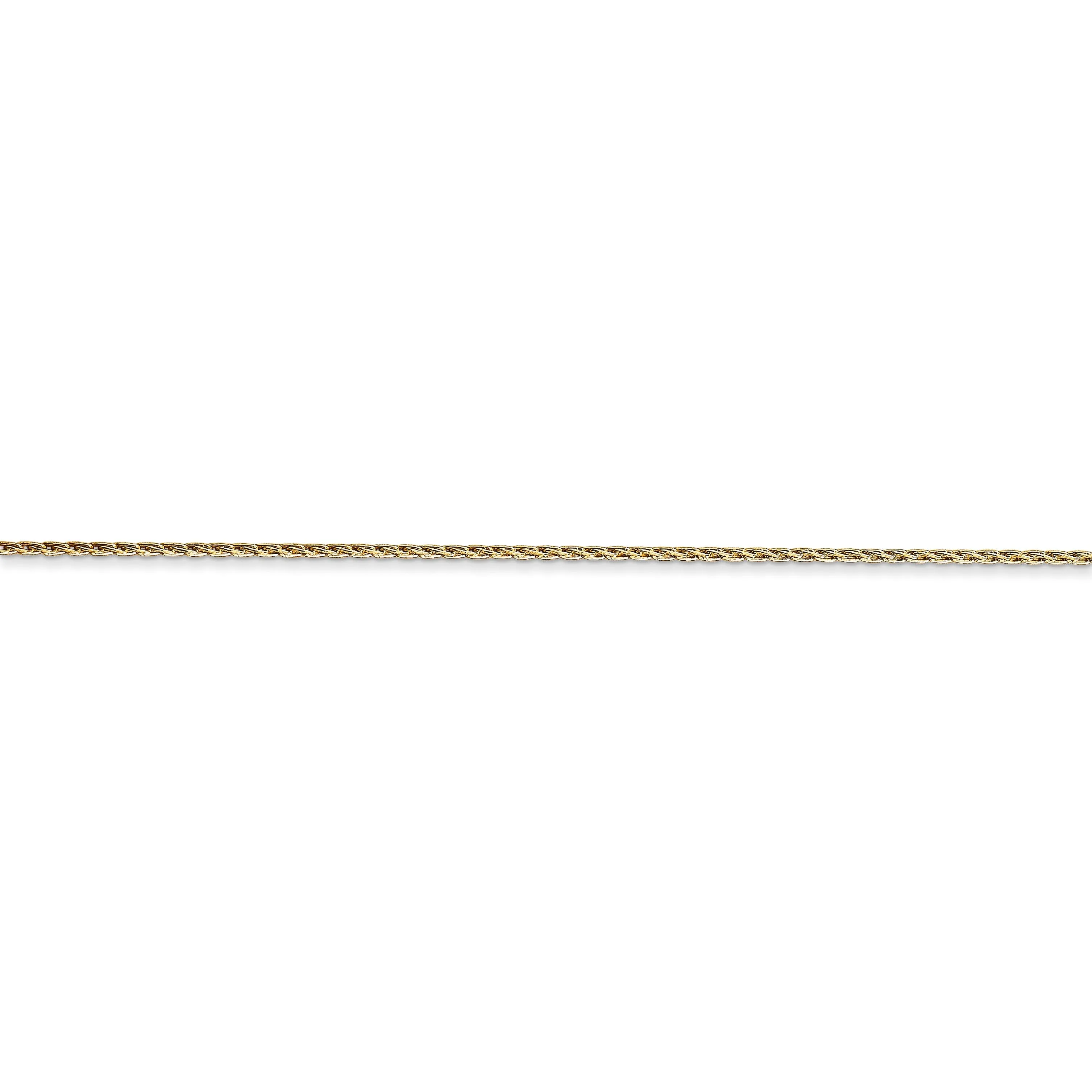 14k Yellow Gold .70mm Baby Parisian Wheat Chain