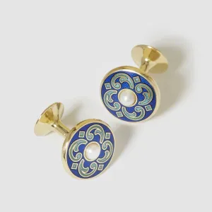18 Carat Gold Persian Cufflinks