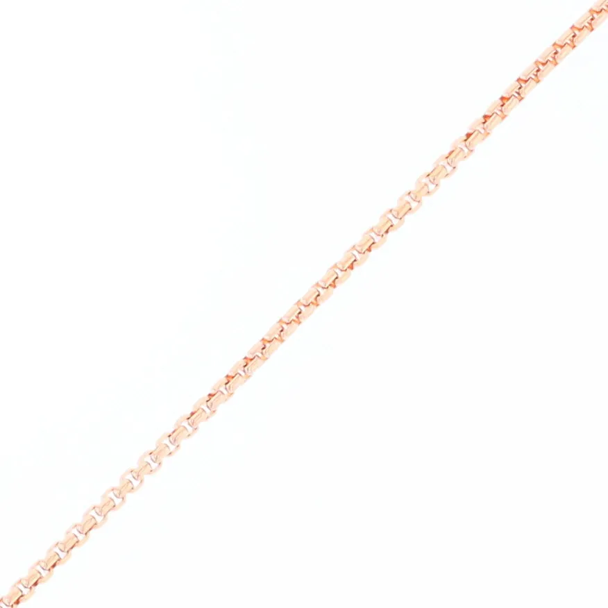 18" Rose Gold Box Link Chain
