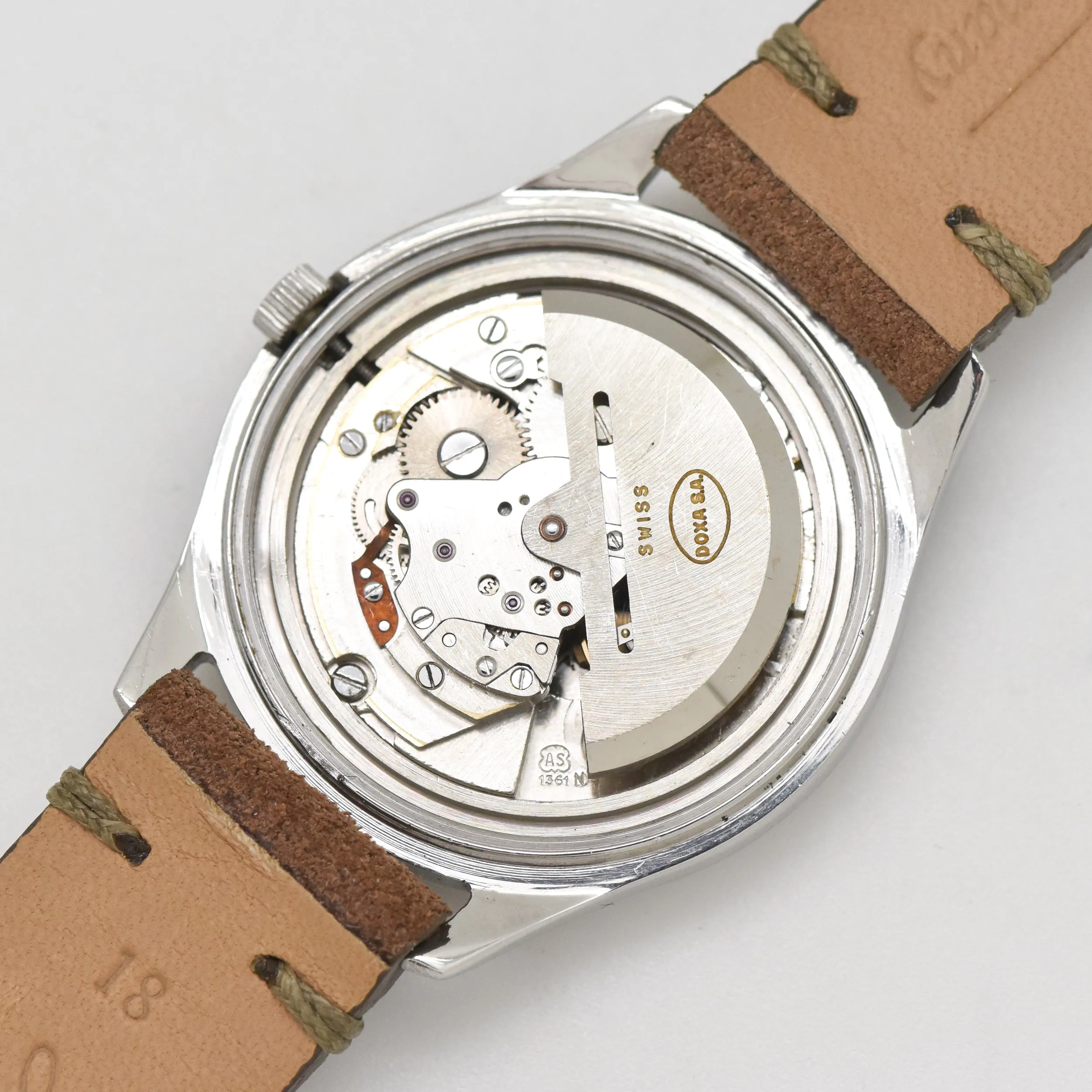 1960's Vintage Doxa Automatic Stainless Steel Watch (# 14735)