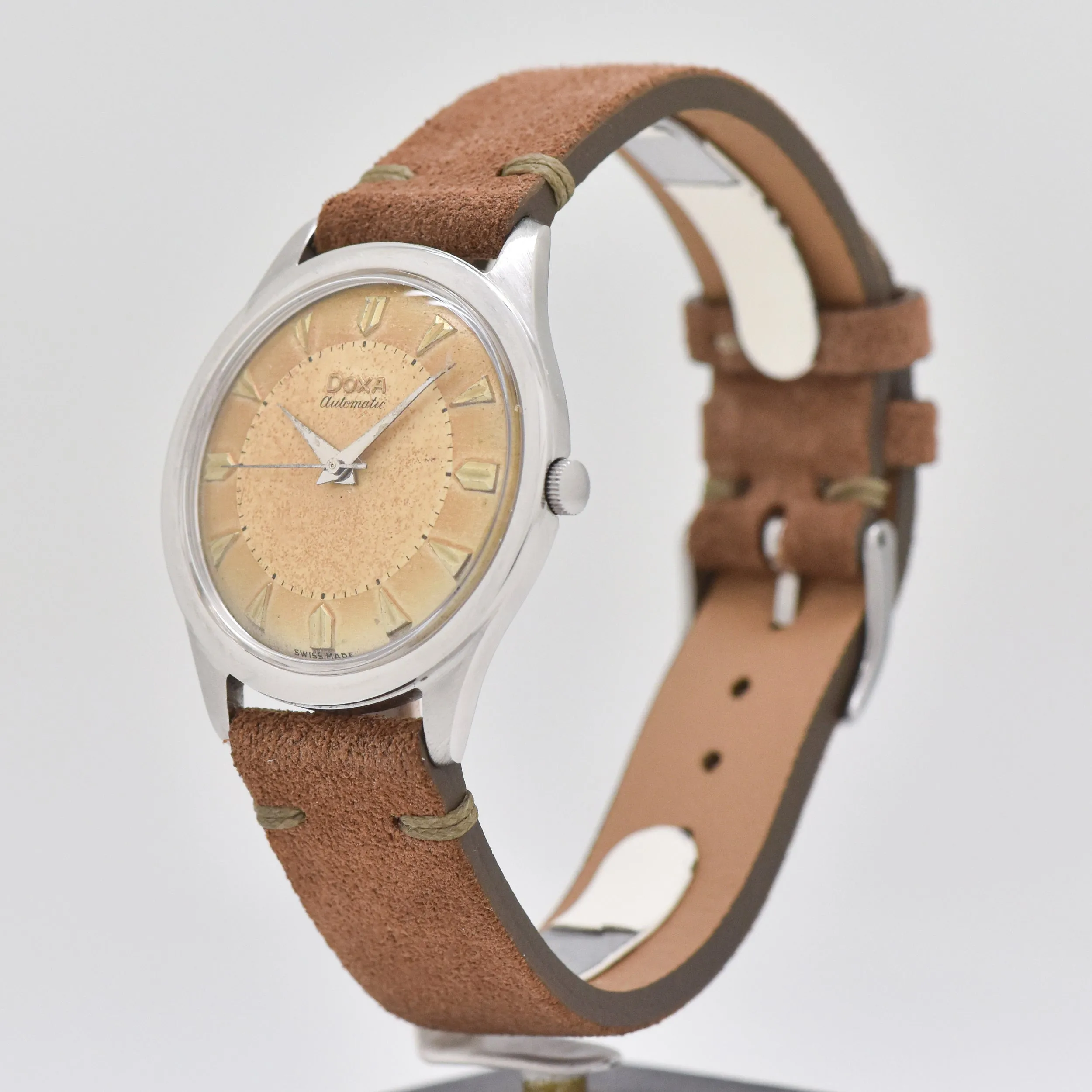 1960's Vintage Doxa Automatic Stainless Steel Watch (# 14735)