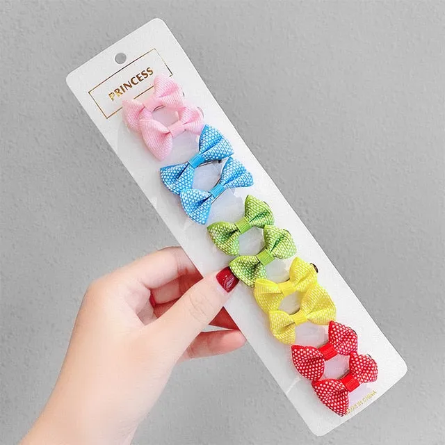 30 Colors Cute Pet Cat And Dog Rubber Band Hairpin