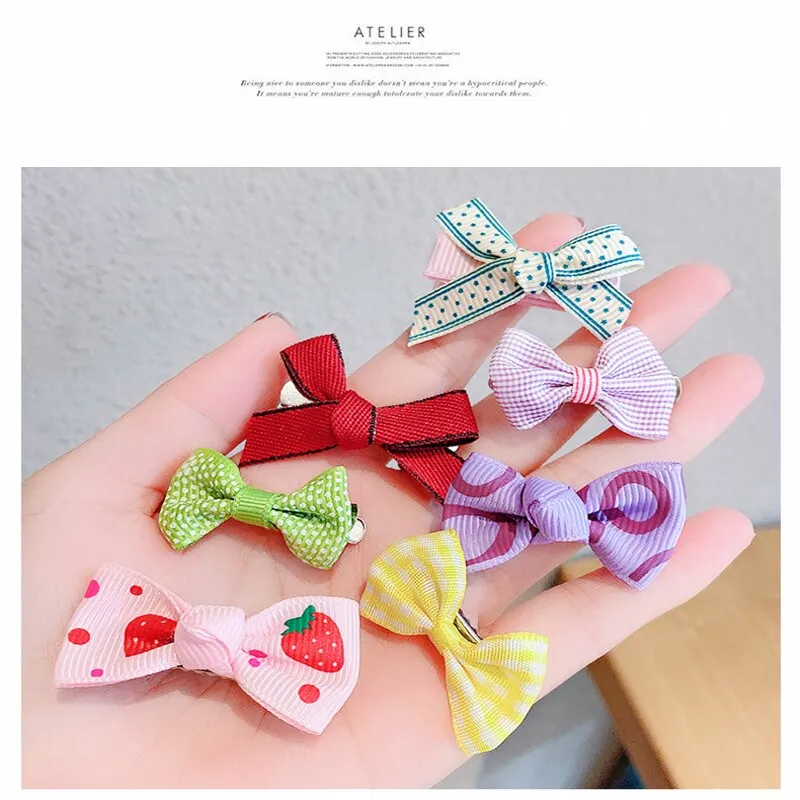 30 Colors Cute Pet Cat And Dog Rubber Band Hairpin
