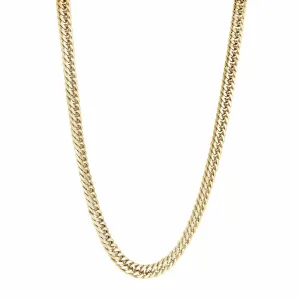 4.2mm Stainless Steel Double Curb Link Anklet | Italgem Steel