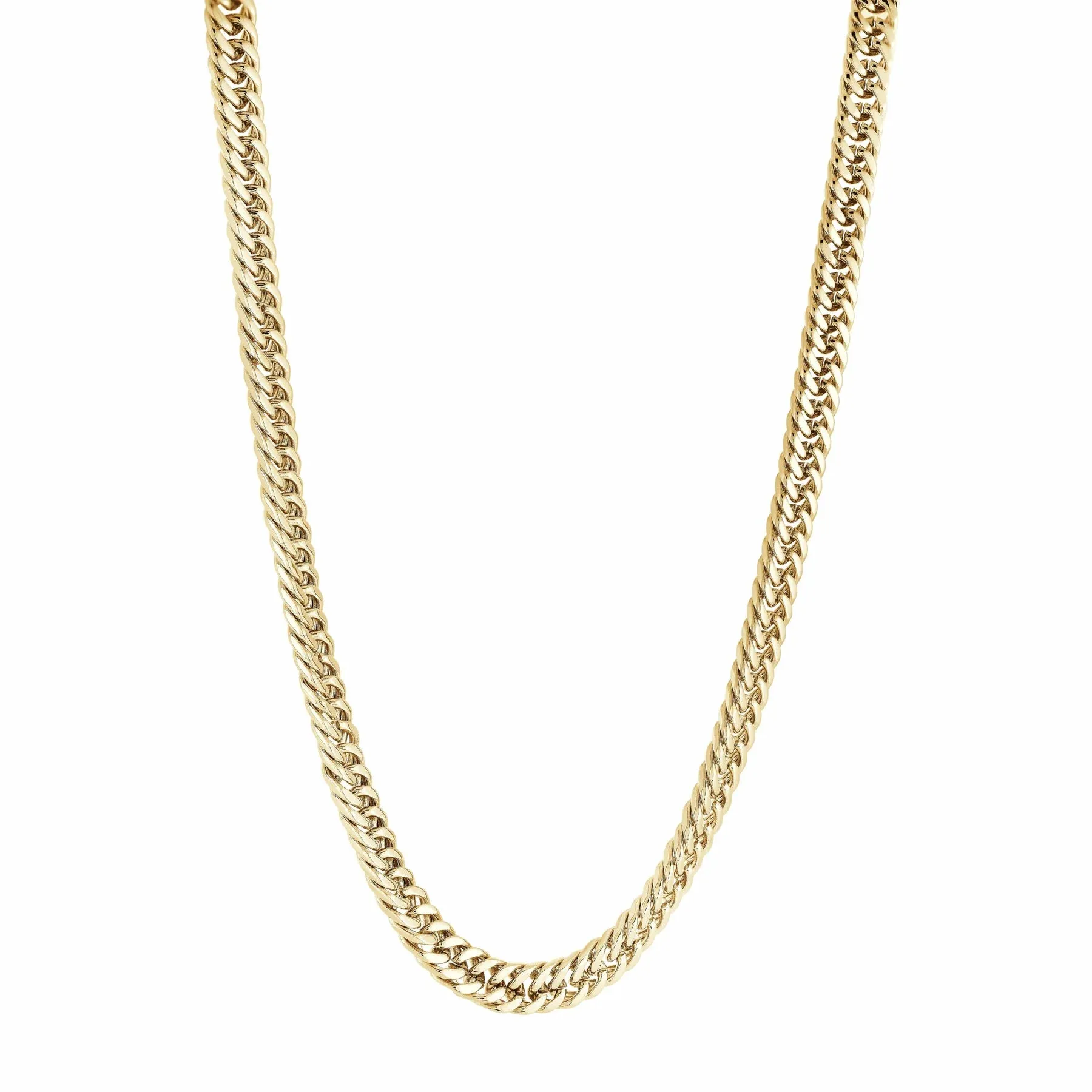 4.2mm Stainless Steel Double Curb Link Anklet | Italgem Steel