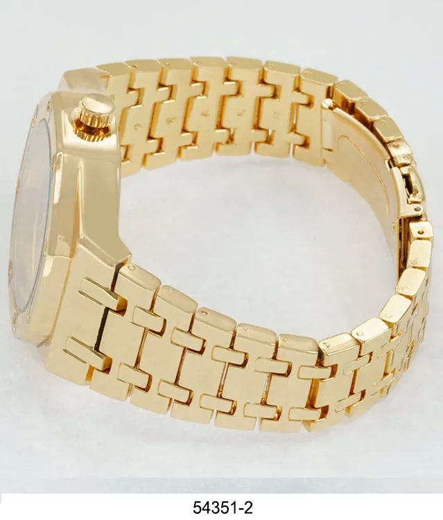5435-Montres Carlo Metal Band Watch