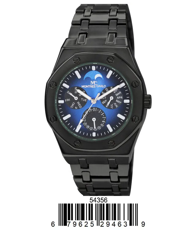5435-Montres Carlo Metal Band Watch