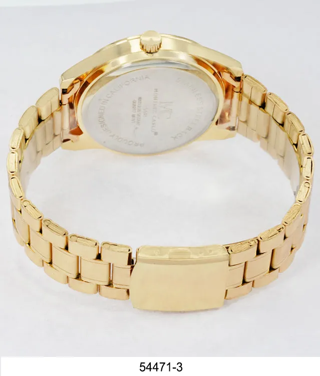 5447-Montres Carlo Metal Band Watch