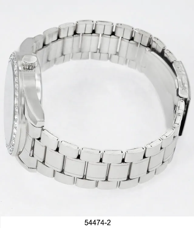 5447-Montres Carlo Metal Band Watch