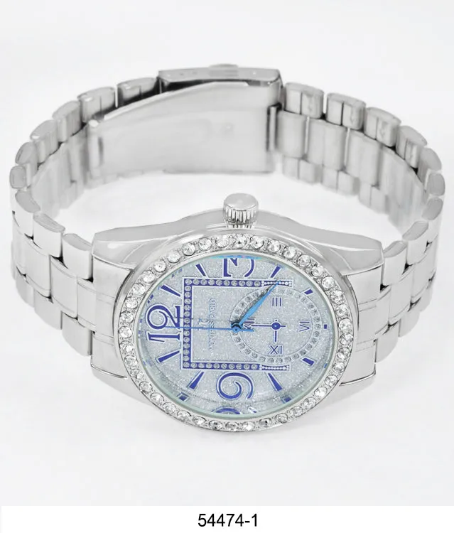 5447-Montres Carlo Metal Band Watch