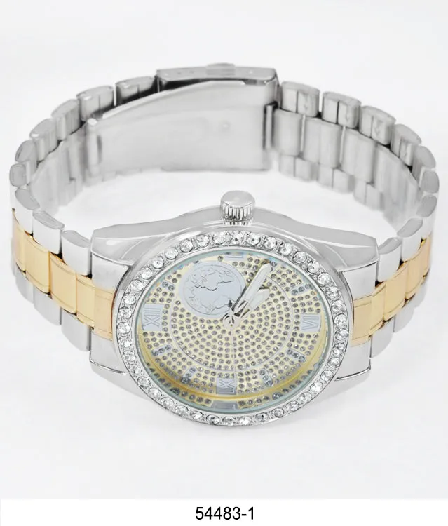5448-Montres Carlo Metal Band Watch