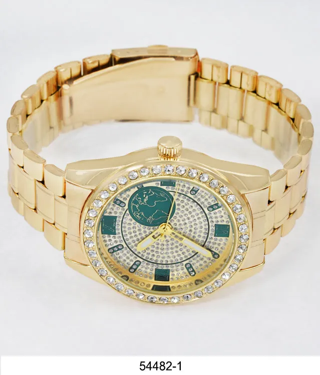 5448-Montres Carlo Metal Band Watch