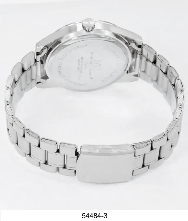 5448-Montres Carlo Metal Band Watch