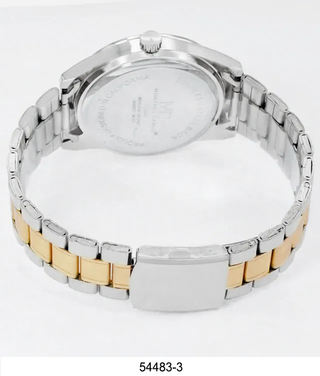 5448-Montres Carlo Metal Band Watch