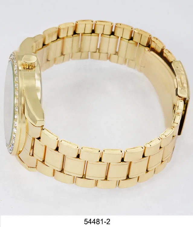 5448-Montres Carlo Metal Band Watch