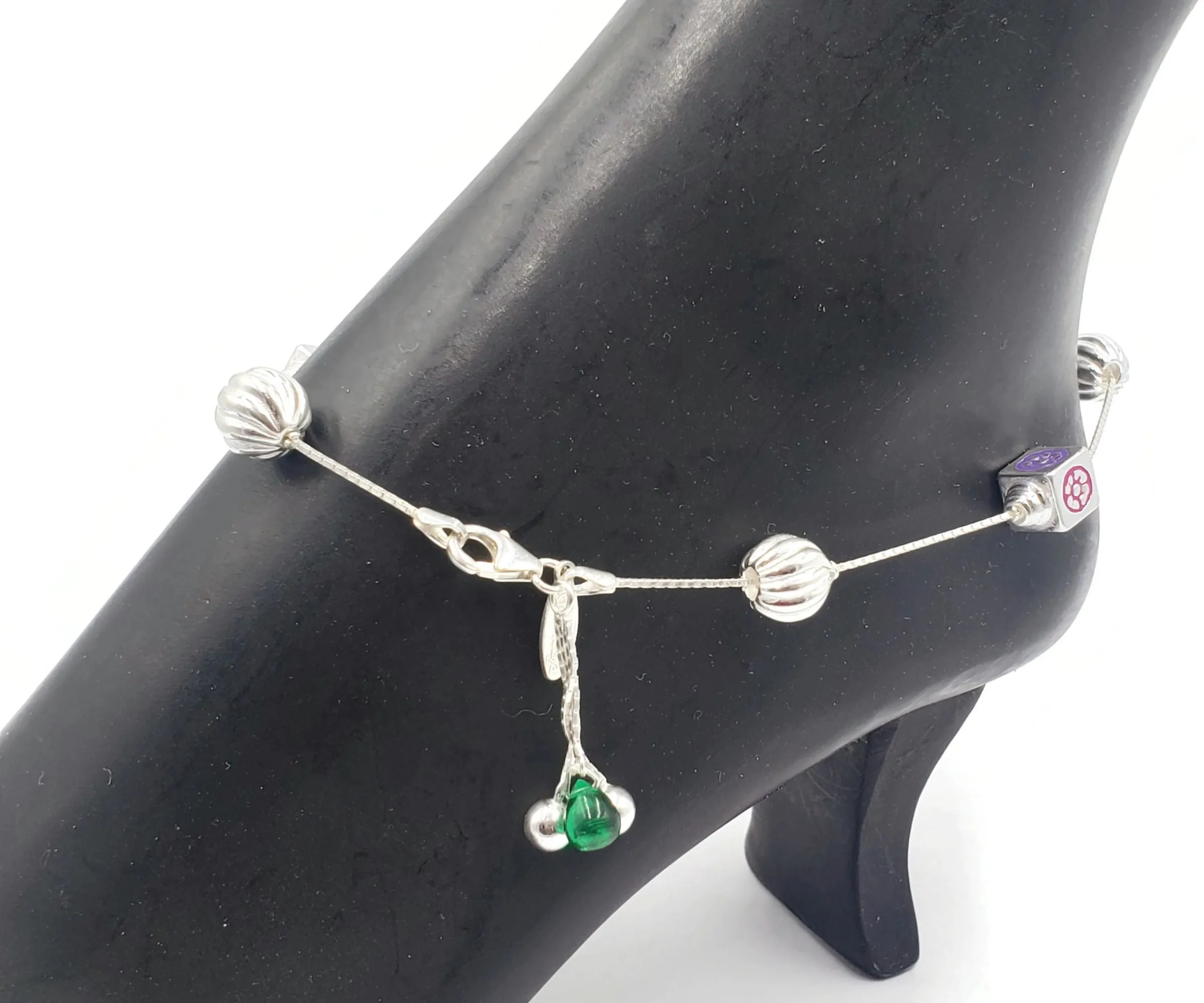 925 Sterling Silver Anklet - #48