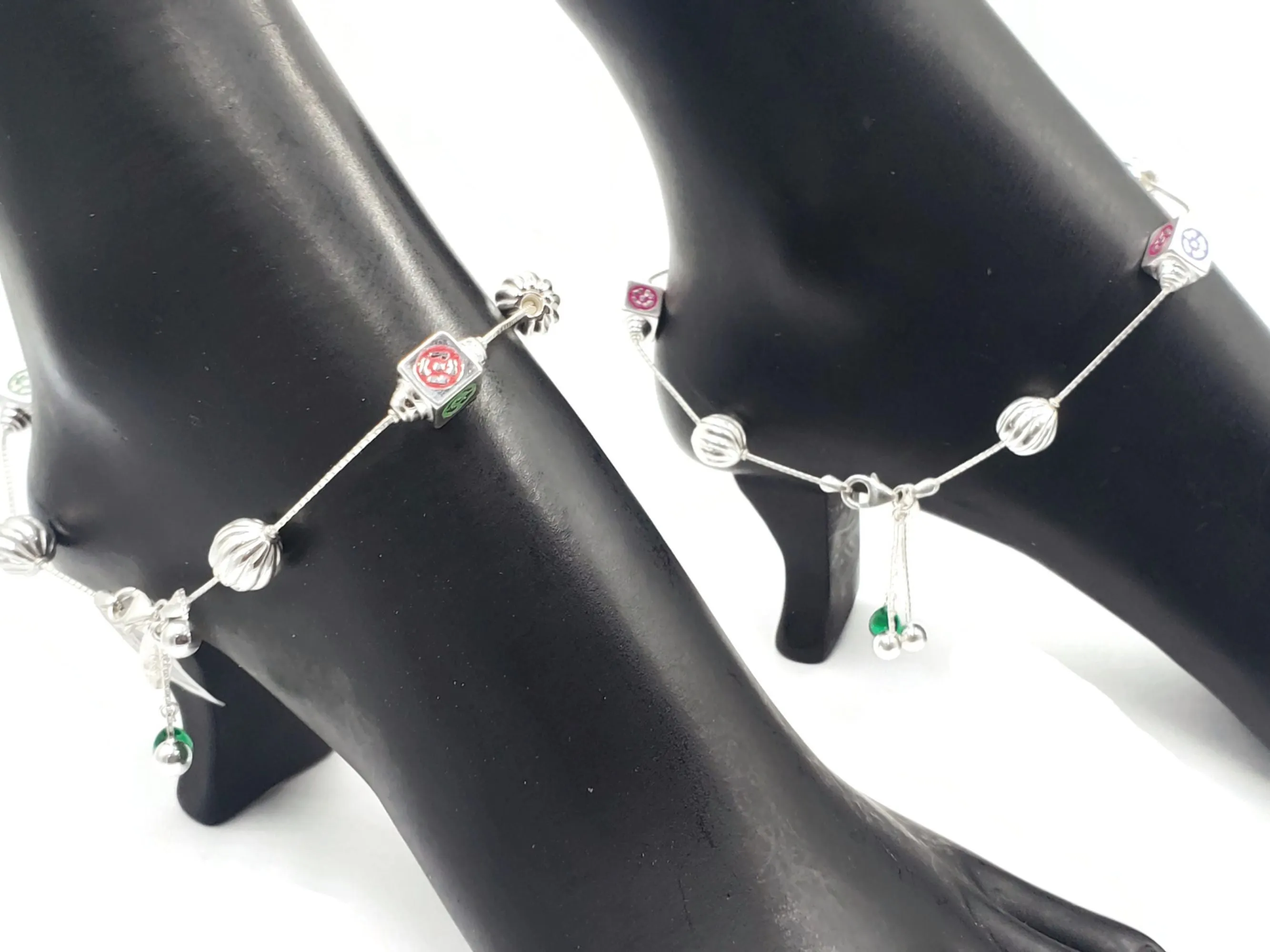 925 Sterling Silver Anklet - #48