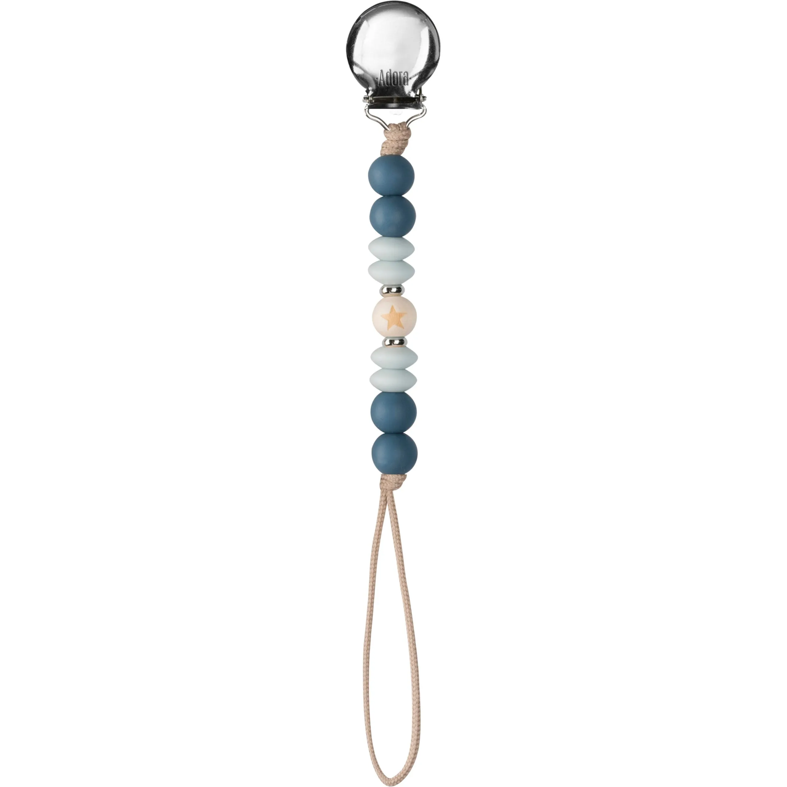 Adora Rustic Pacifier Clips