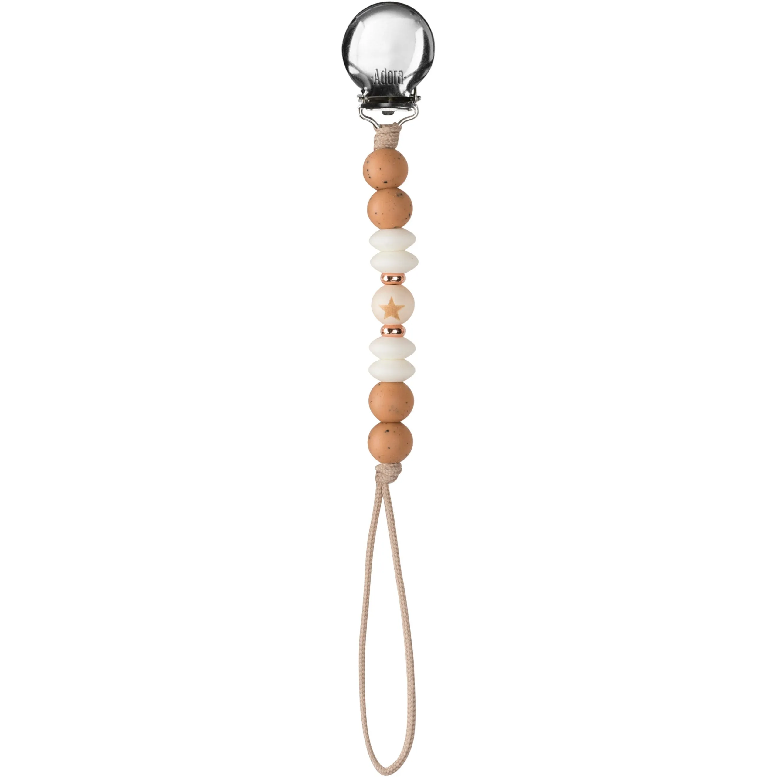 Adora Rustic Pacifier Clips