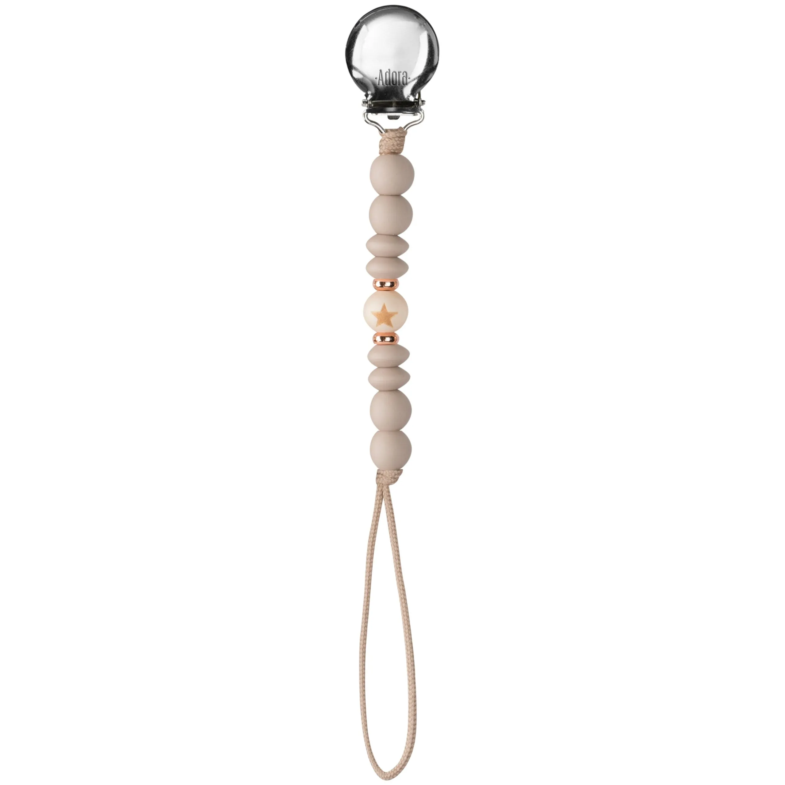 Adora Rustic Pacifier Clips