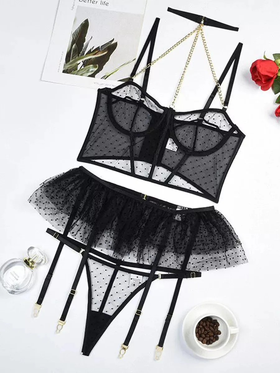 Amira Lingerie Set Polka Dot