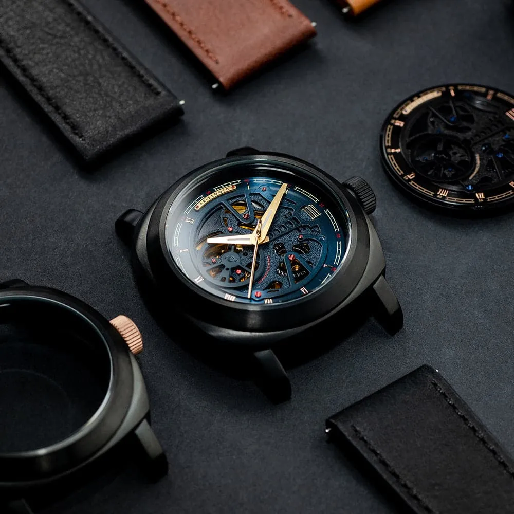 ARIES GOLD VANGUARD G 9025 BK-BUG MEN'S WATCH