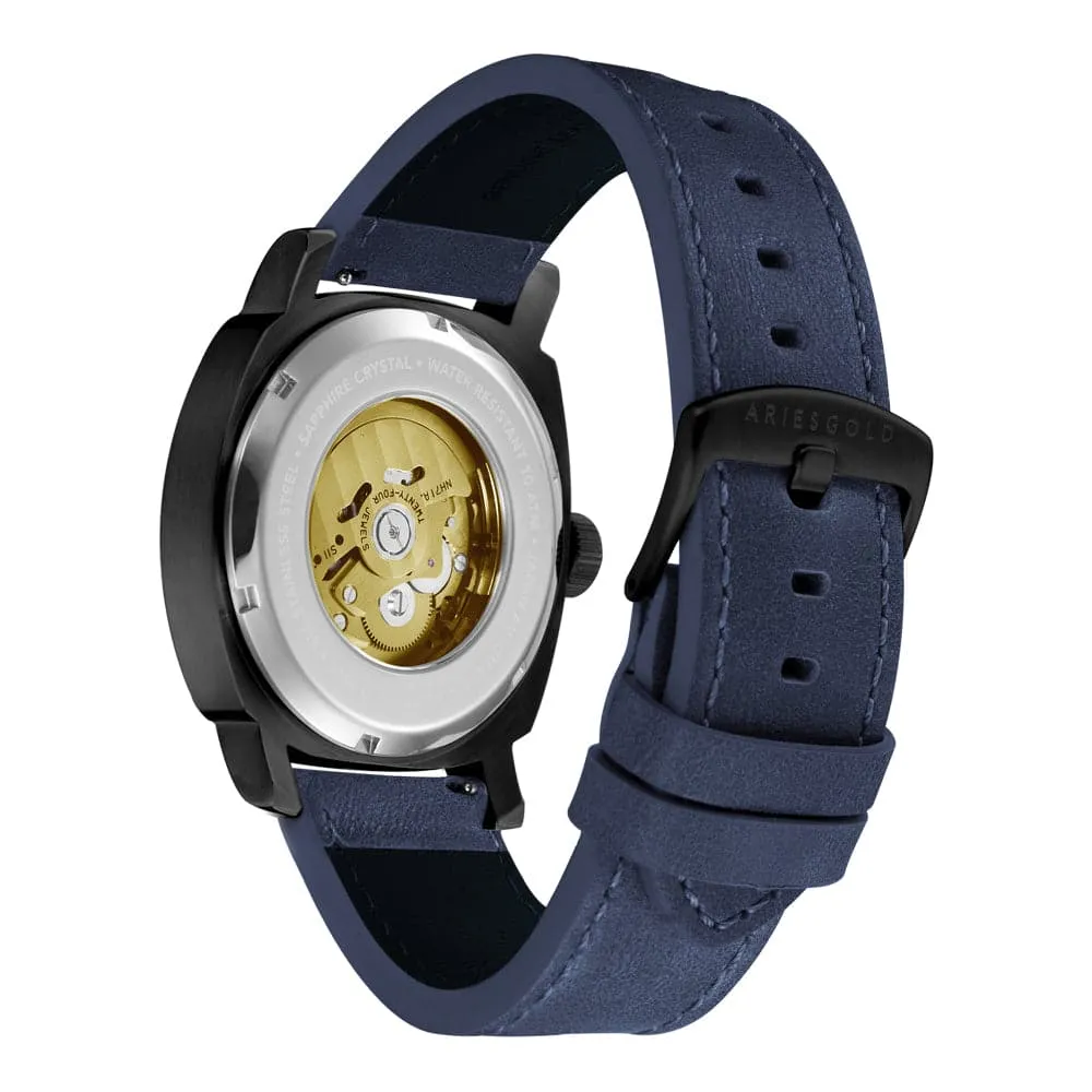 ARIES GOLD VANGUARD G 9025 BK-BUG MEN'S WATCH