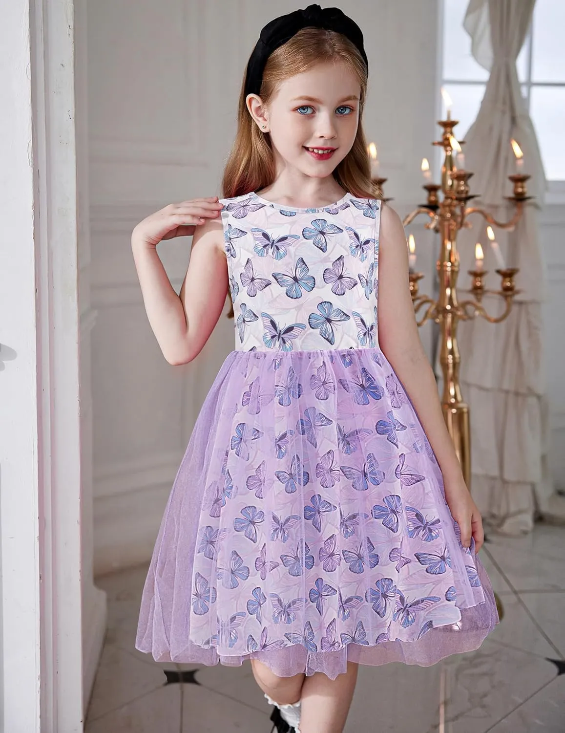 Arshiner Toddler Tutu Dress and Knit Cardigan Girls Set