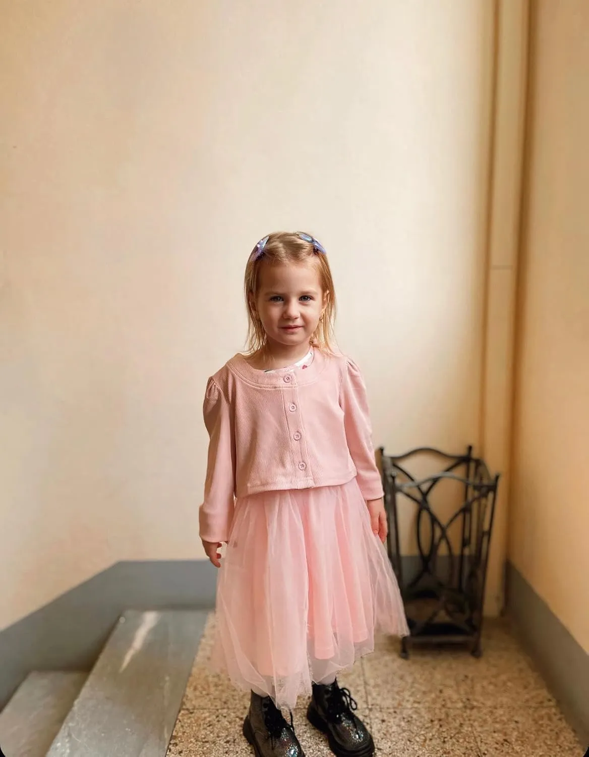 Arshiner Toddler Tutu Dress and Knit Cardigan Girls Set