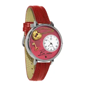 Be Mine Heart & Key 3D Watch Large Style