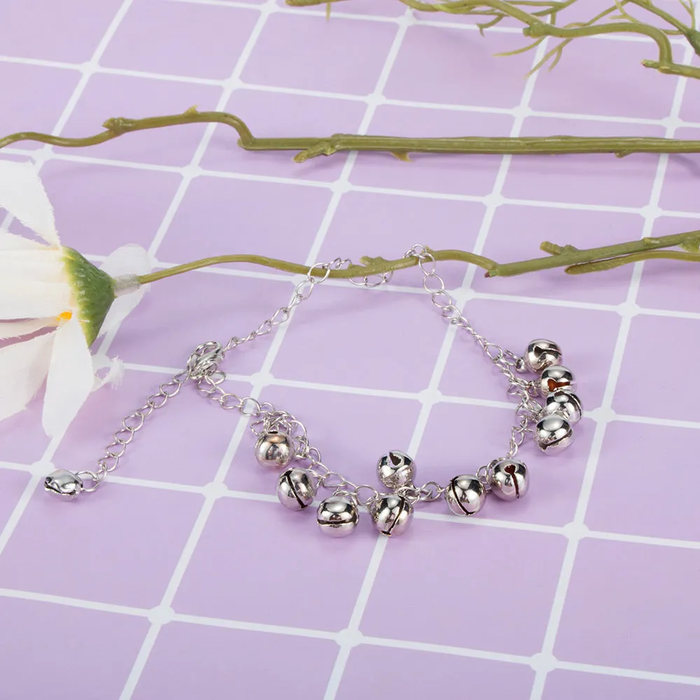 Bell Pendant Anklet Women Foot Jewelry