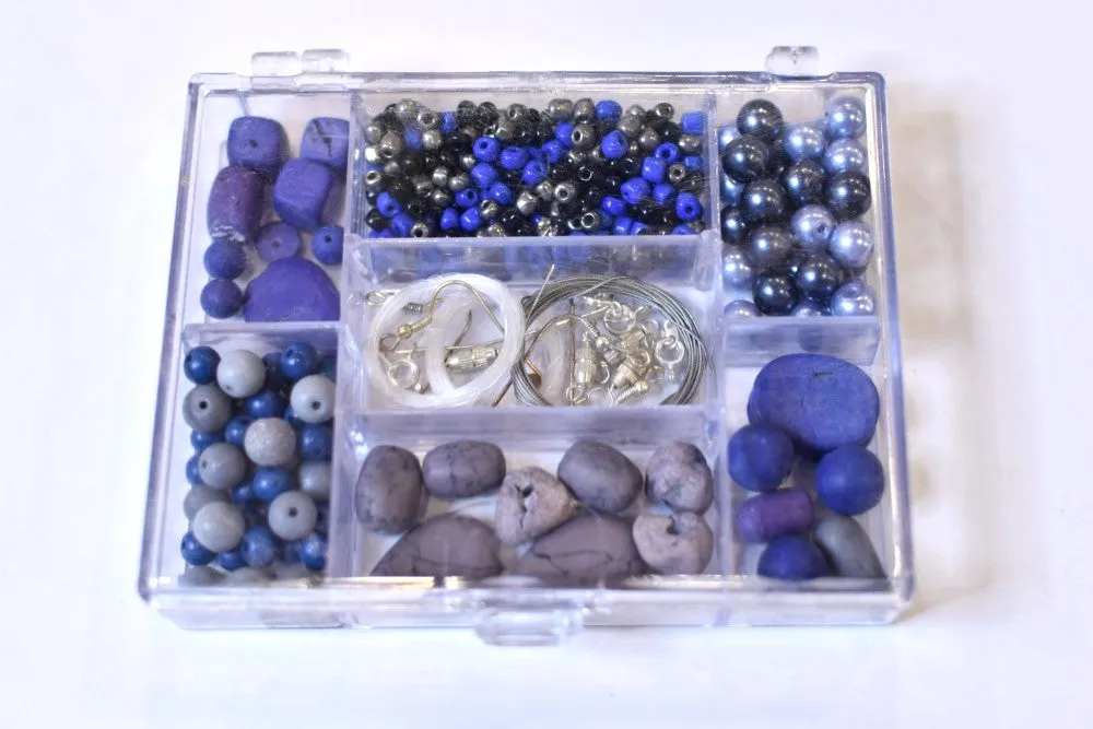 Blue & Grey Jewellry DIY Kit