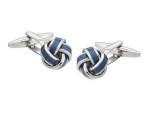 Blue Knot Cufflinks