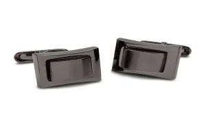Burnished Gunmetal Cufflinks
