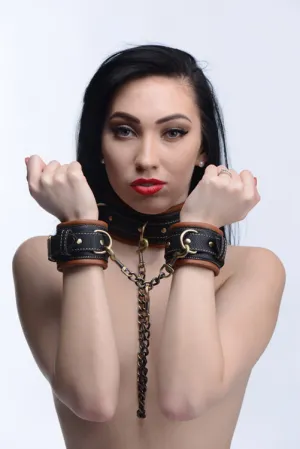 Coax Collar to Wrist Restraints