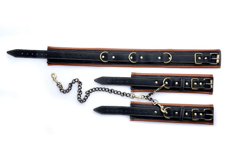Coax Collar to Wrist Restraints