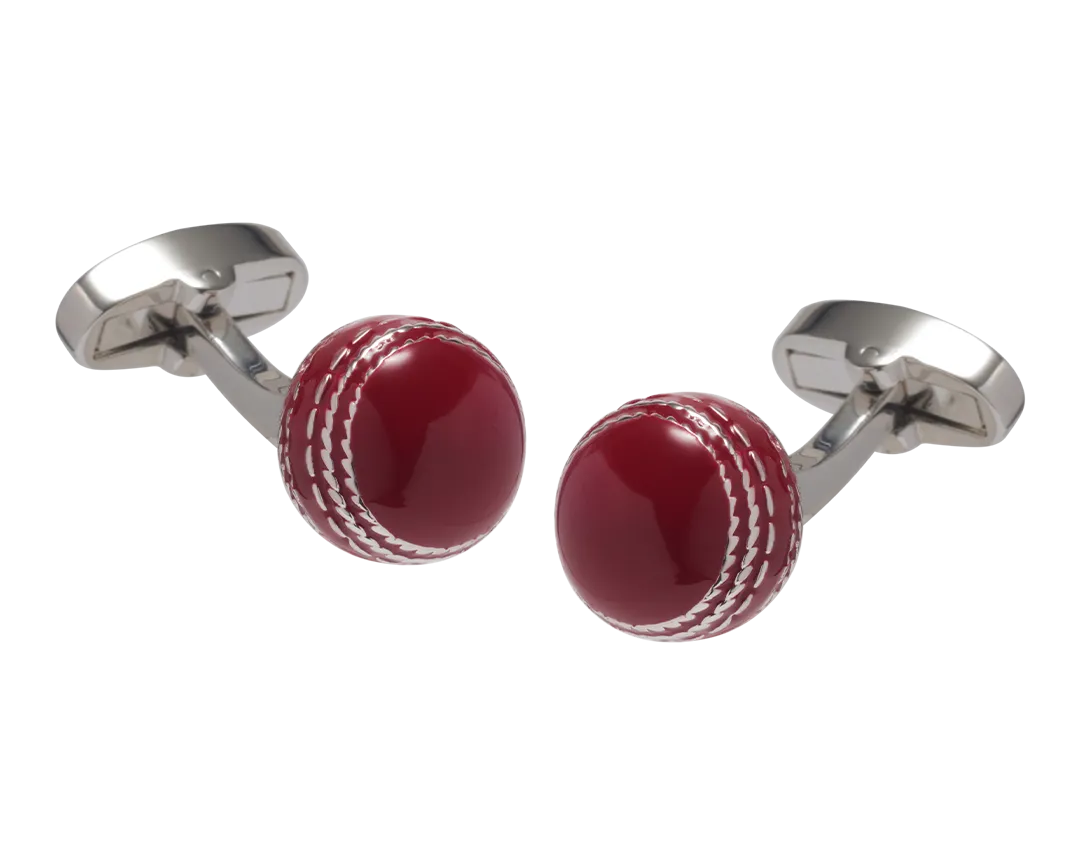 Cricket Ball Cufflinks