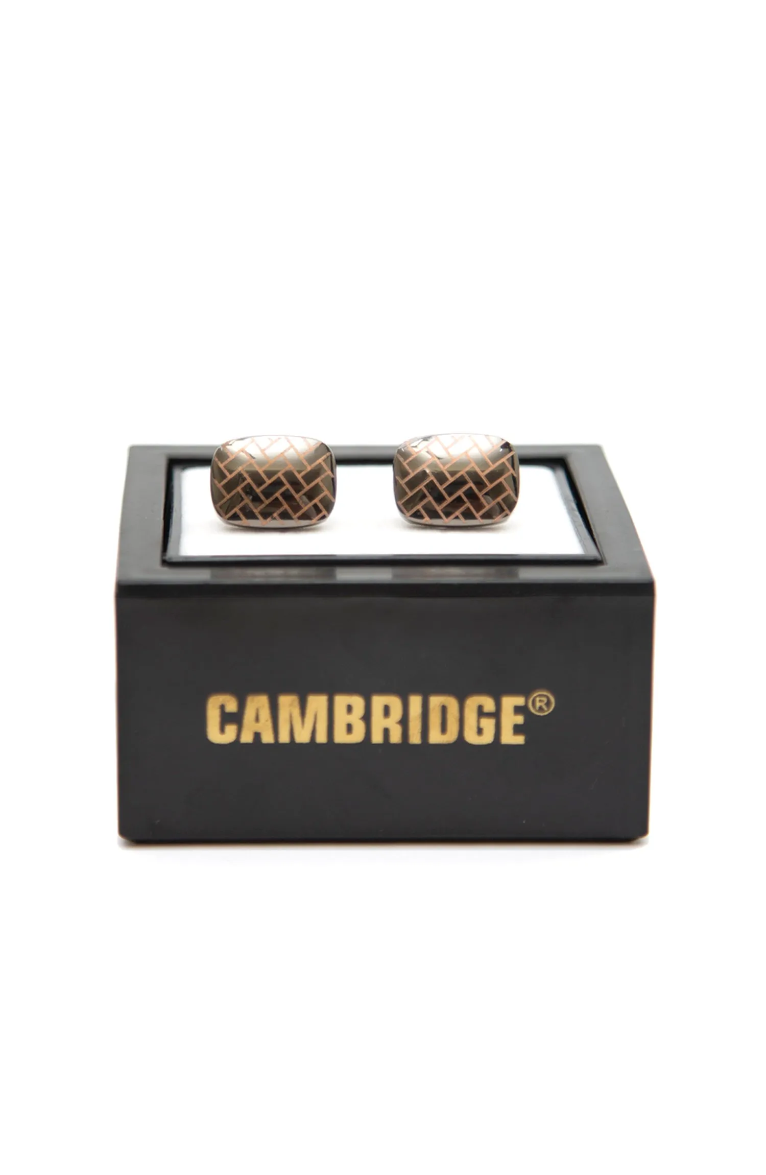 Cross Block Cufflinks