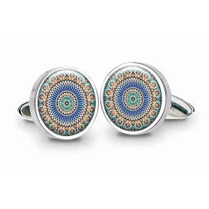 Cufflinks - Marrakesh Blue