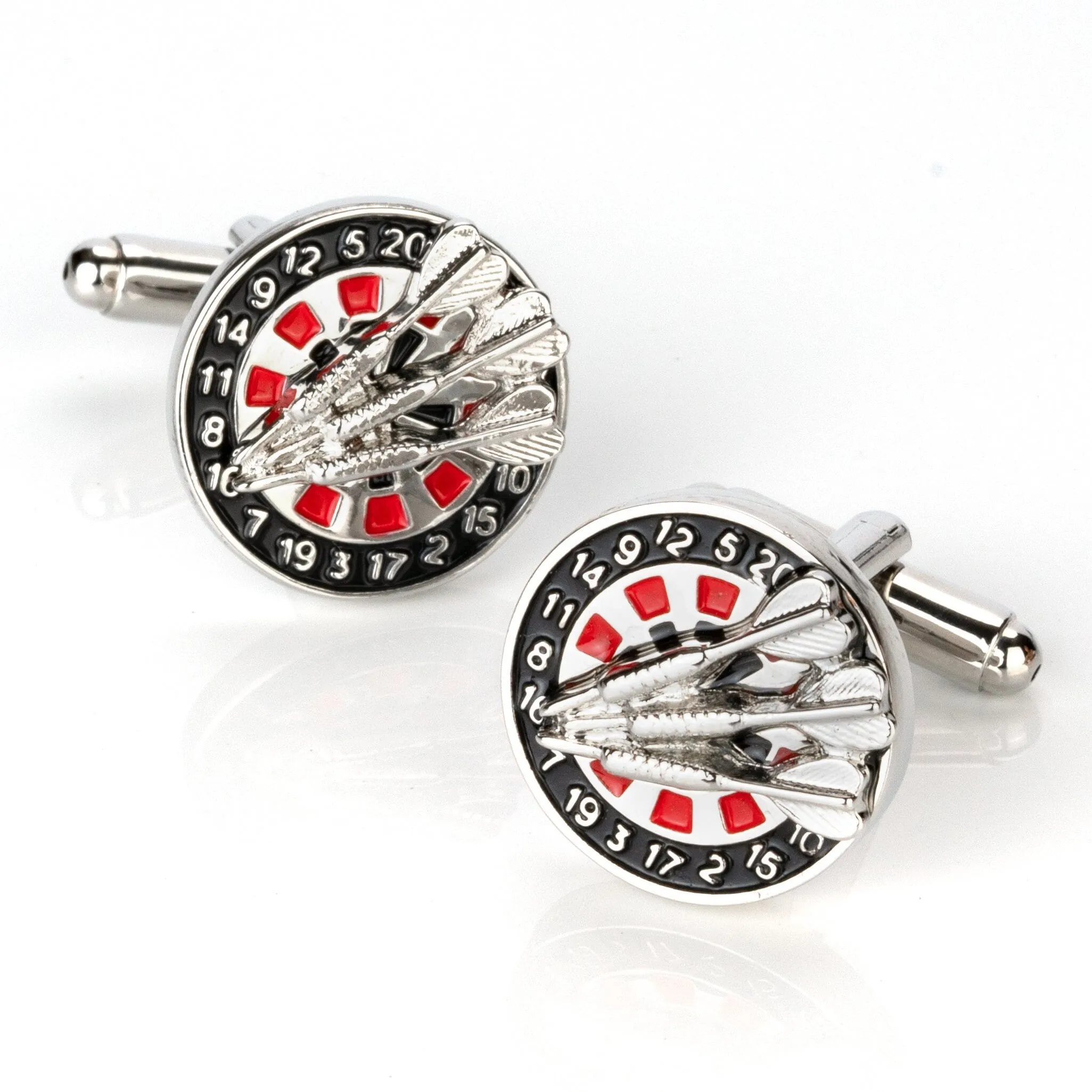 Darts and Board Cufflinks