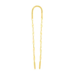 Effortless Twist Hair Pin in Gold - Large