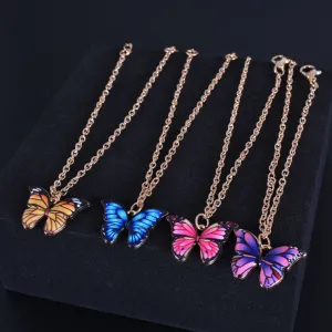 Fantasy Butterfly Pendant Anklet Bracelet