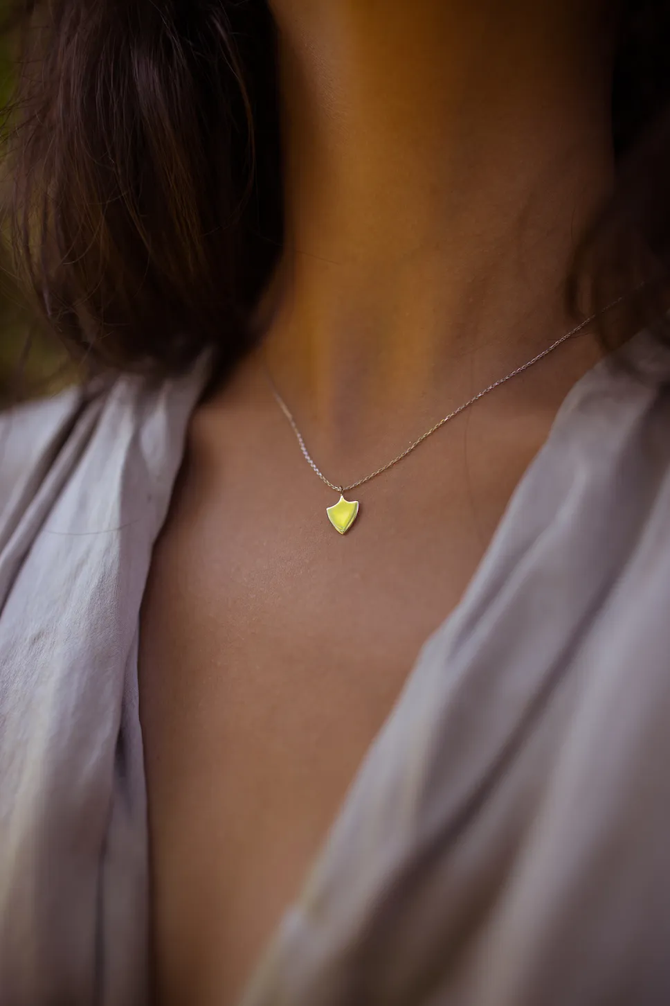 Giselle Necklace // 10k Italian Solid Gold