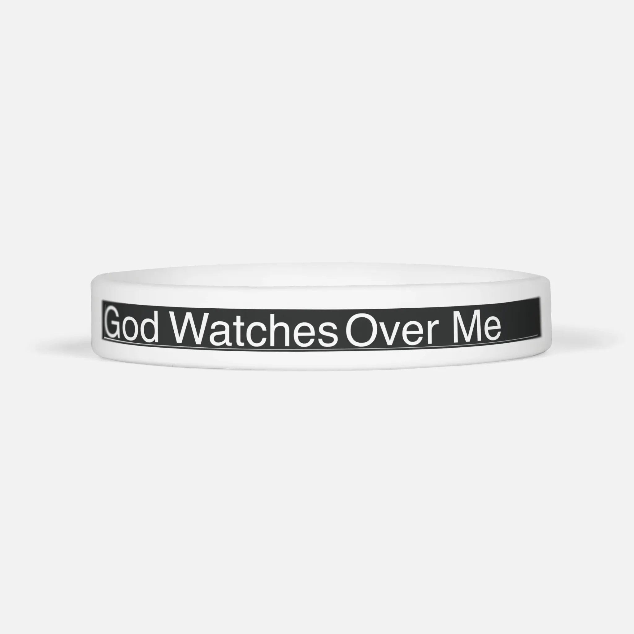 God Watches Over Me Motivational Wristband