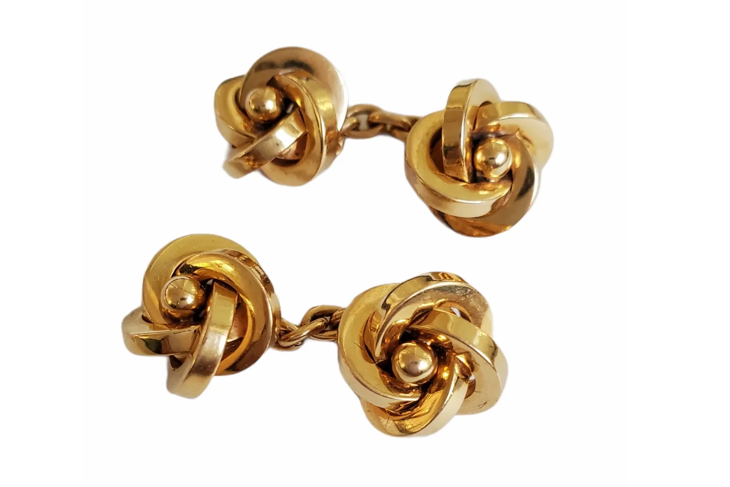 Gold Knot Cufflinks