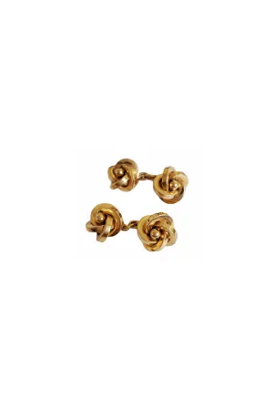 Gold Knot Cufflinks
