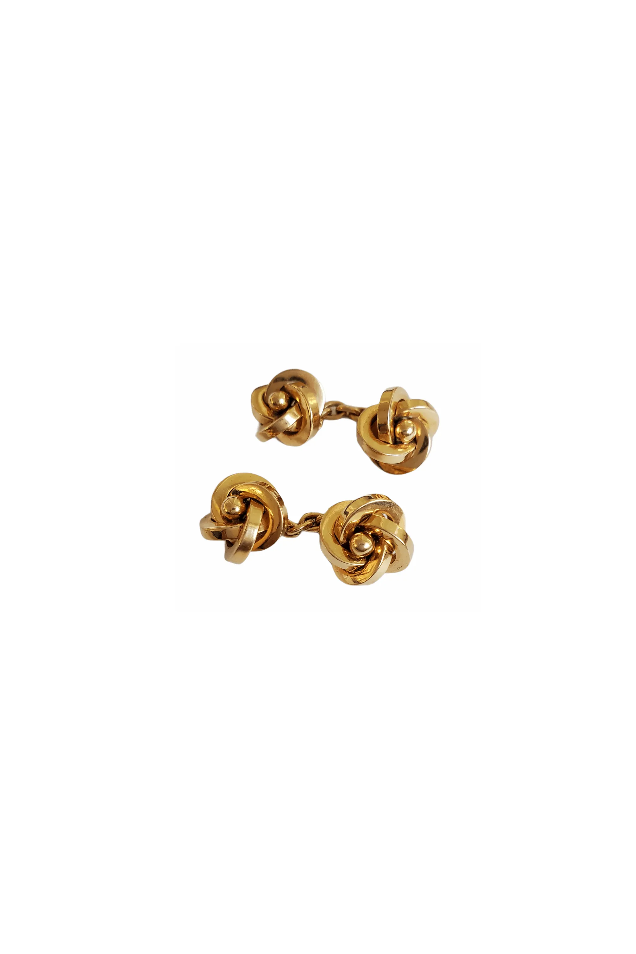 Gold Knot Cufflinks