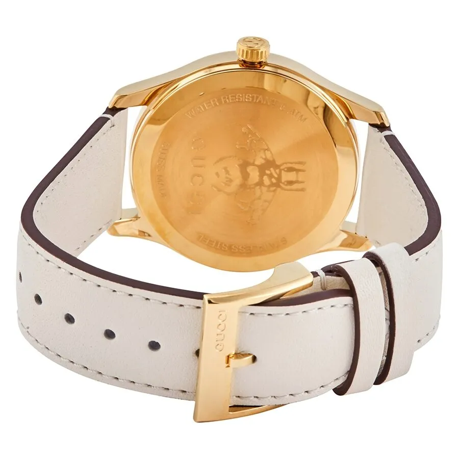 Gucci G-Timeless Quartz Green and Reb Web Nylon Dial Ladies Watch YA1264128