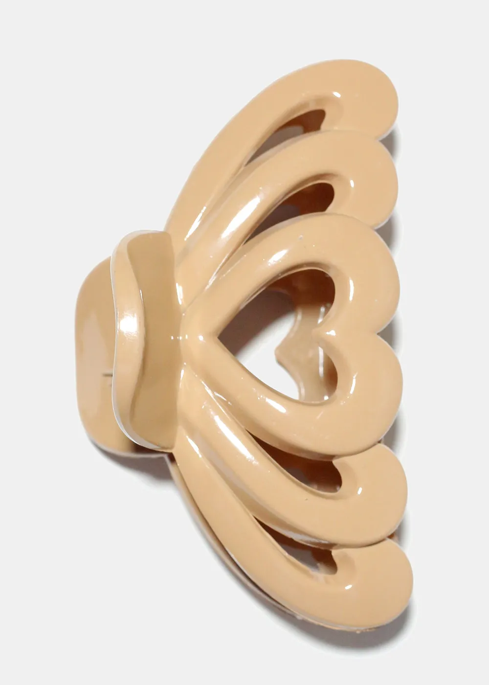 Heart Design Claw Clip